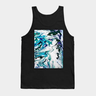 Fluid Painting That Looks Like Toothpaste Honestly Tank Top